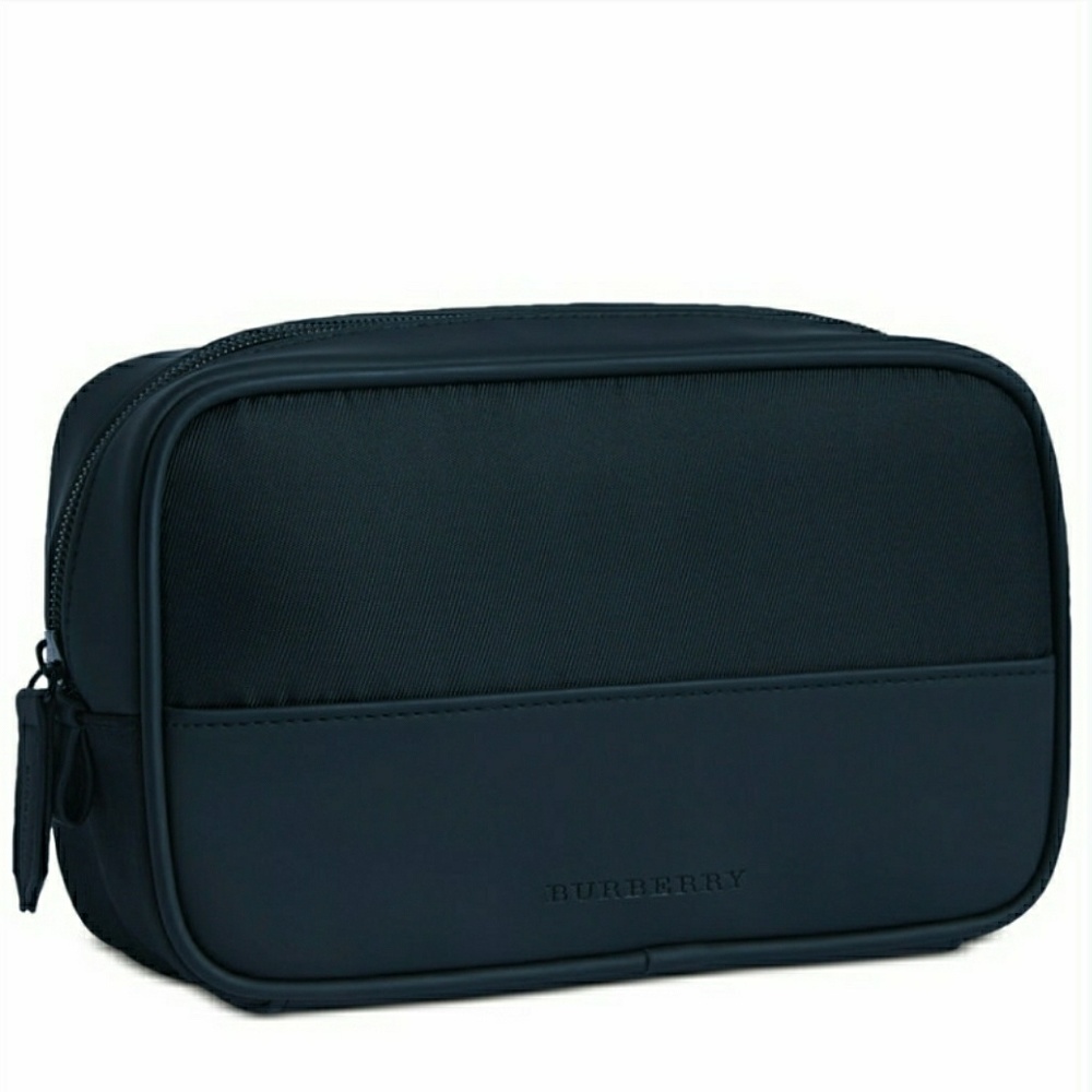 🆕Burberry Beauty Navy Blue Cosmetic Bag